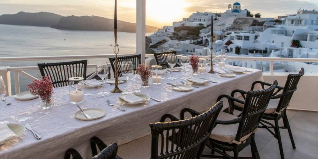 Mia's Restaurant Santorini Χώρος