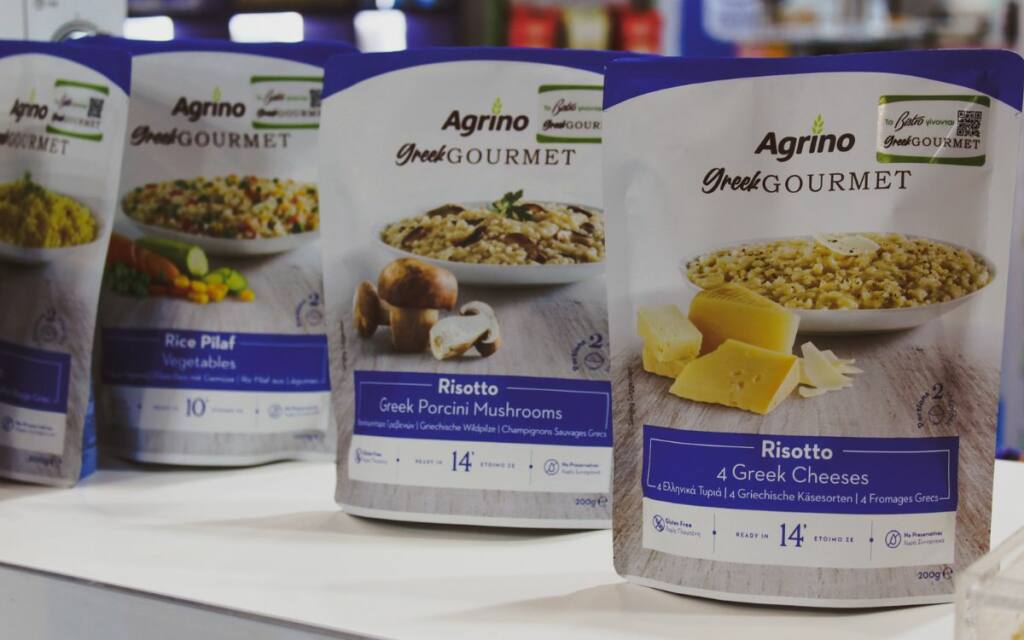 agrino greek gourmet risotto food expo 
