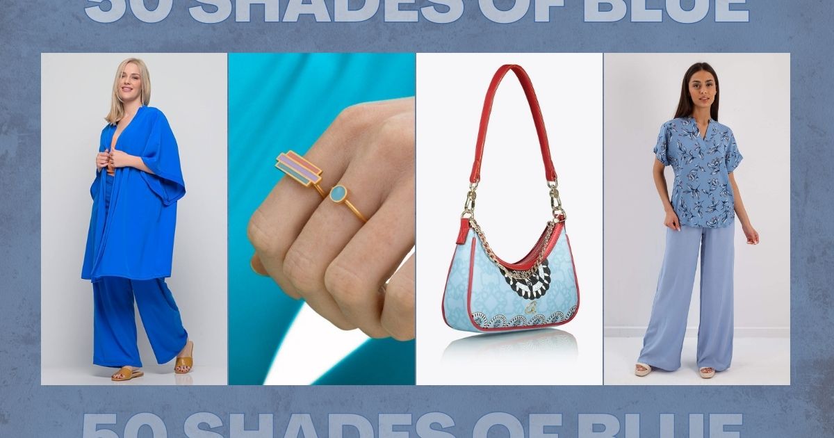 «50 shades of blue»: Τα κομμάτια που μπορείς να επιλέξεις φέτος!