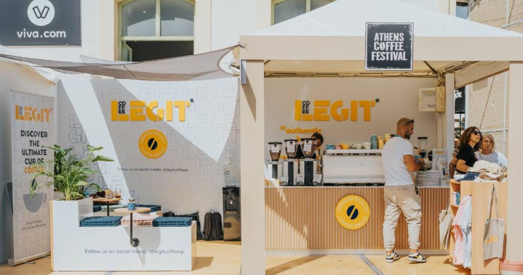 LEGIT COFFEE - KAFEKOPTEIA LOUMIDI - ATHENS COFFEE FESTIVAL