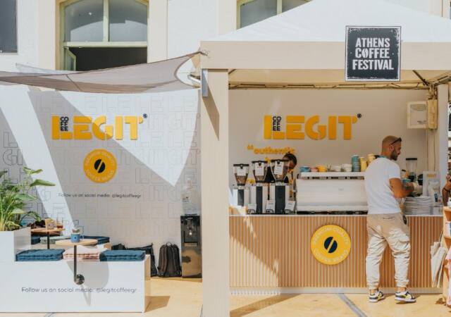 LEGIT COFFEE - KAFEKOPTEIA LOUMIDI - ATHENS COFFEE FESTIVAL
