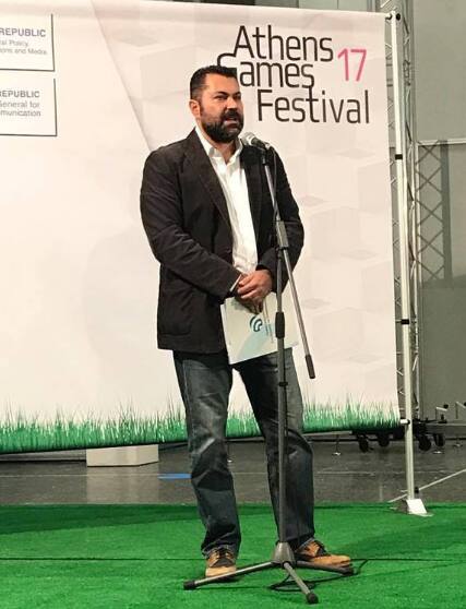Λευτέρης Κρέτσος Athens Game Festival 2017