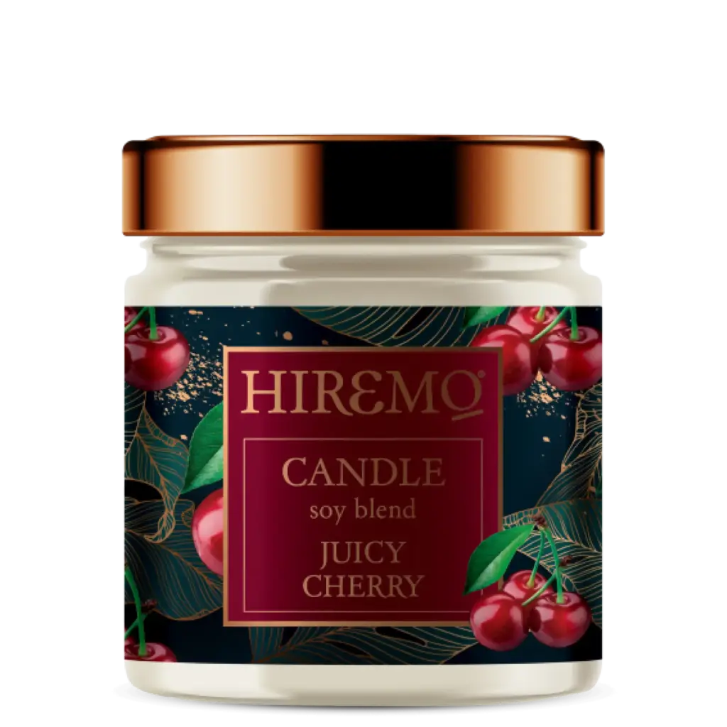Hiremo Candle soy blend  Juicy Cherry 
